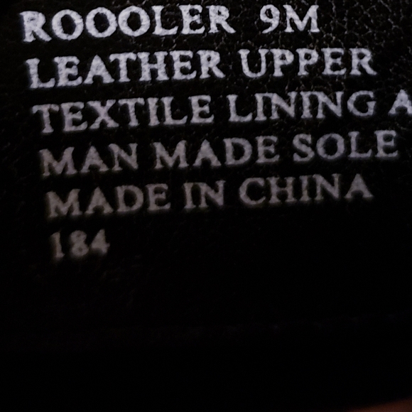 Steve Madden Women 9M Black Ankle Boots Roooler Leather Side Zip High Block Heel - Picture 4 of 12